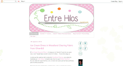 Desktop Screenshot of entre-hilos.com